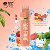 Mr Fog Max Air Disposable - Peach Strawberry Watermelon Ice